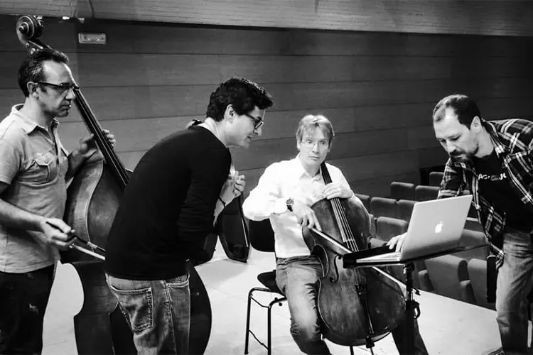 A group of musicians