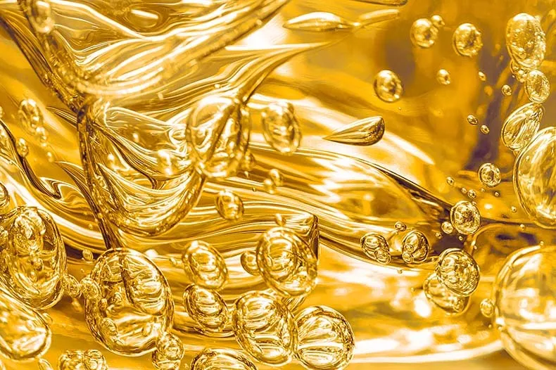 Image of industrial lubricant as seen under the microscope.