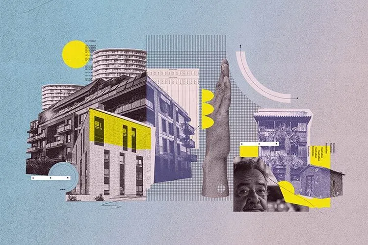 Illustration of cities