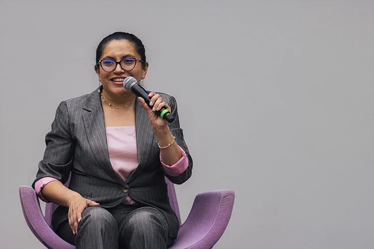 Claudia Camacho, investigadora del IFE.