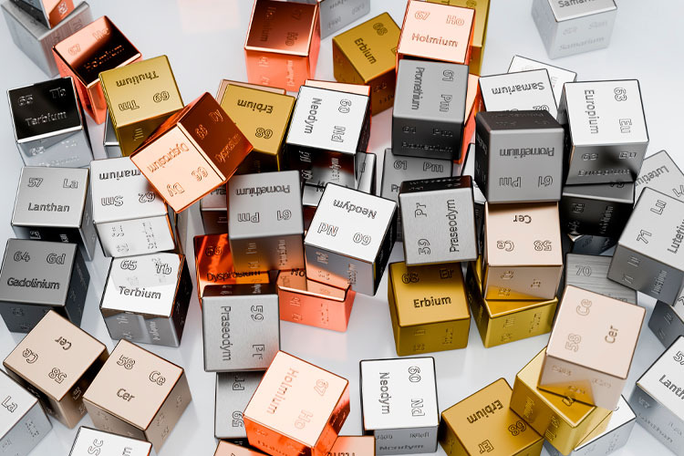 Representation of rare earth elements