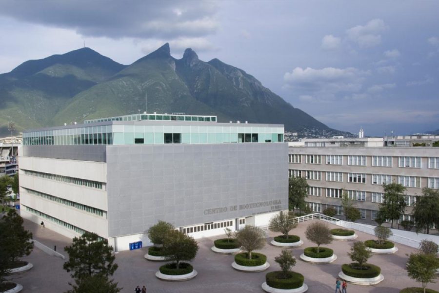 Photograph of a research center.