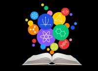 A book whit scientific elements