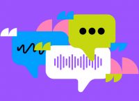 Illustration with message boxes