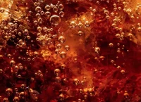 close up of a soda