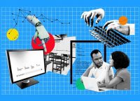 Today, Artificial Intelligence is everywhere—which is why it's essential to question it and learn how to design it. (Illustration: Blair Frame)