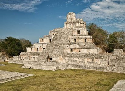 Edzná in Campehce, México