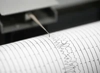 image of a needle resgistering an earthquake