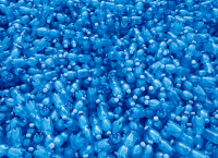 thousands of empty plastic bottles