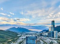 Panoramic photograph of the city of Monterrey