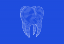 3d rendering illustration of a tooth