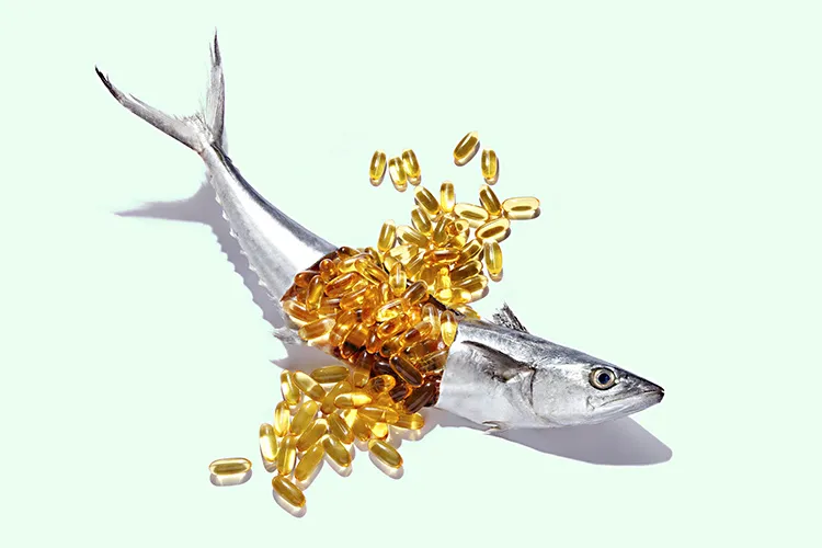 imagen de un pescado lleno de omega 3