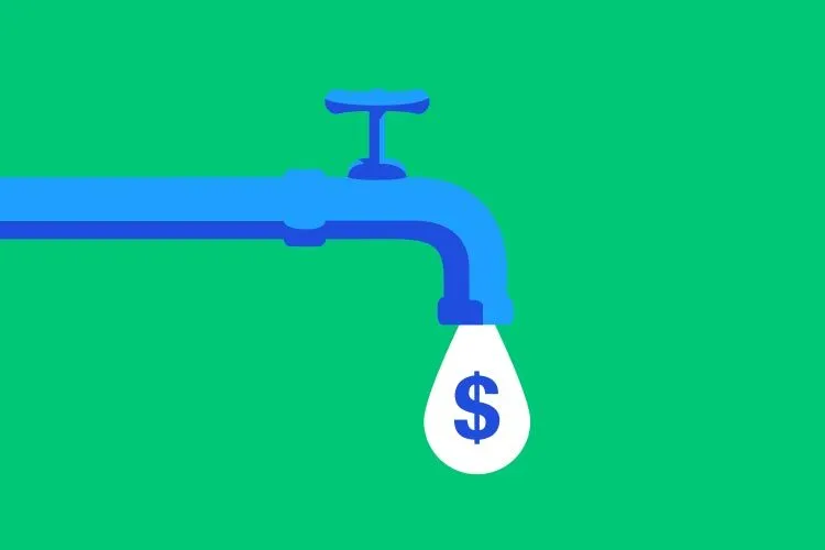 imagen de una gota de agua cayendo