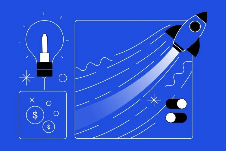 image de cohetes ilustración