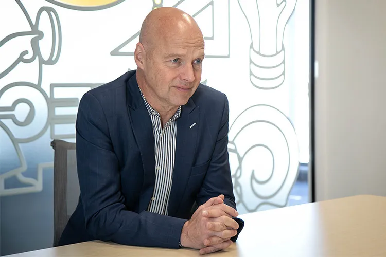 Sebastian Thrun durante entrevista con TecScience