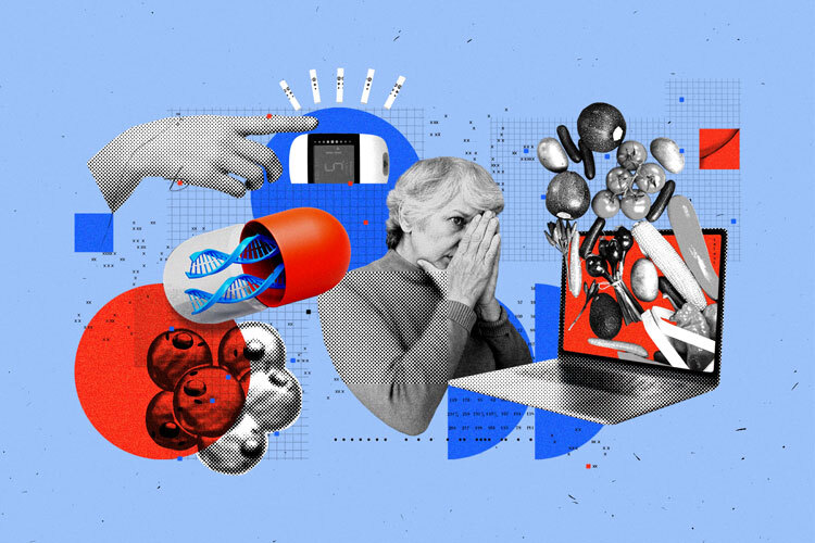 imagen de una mujer estornudando