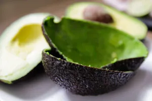aguacate cáscara residuo