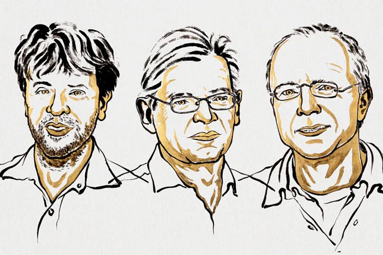 Karl Deisseroth, Peter Hegemann y Georg Nagel, ganadores del premio Nobel de Fisiología o Medicina en 2026.