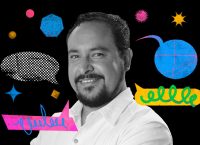 Ilustración con foto de David Perez