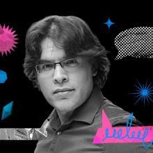 Ilustración con foto del columnista