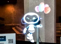 imagen de un robot holografico