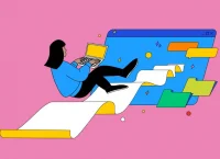 Ilustración de aprendizaje del futuro
