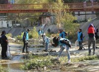 El modelo se apoya en el uso de la tecnología y la participación ciudadana. A la fecha, se han realizado 16 campañas de limpieza en el arroyo con la participación de voluntarios. (Foto: Tecnológico de Monterrey)
