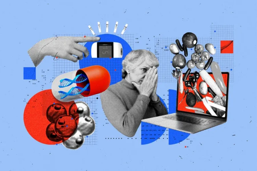 imagen de una mujer estornudando